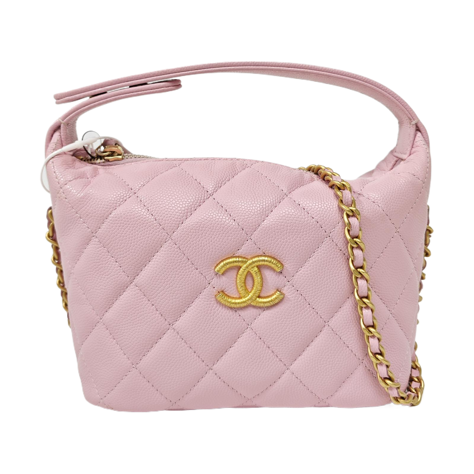HOBO Quilted Grained Calfskin Pink