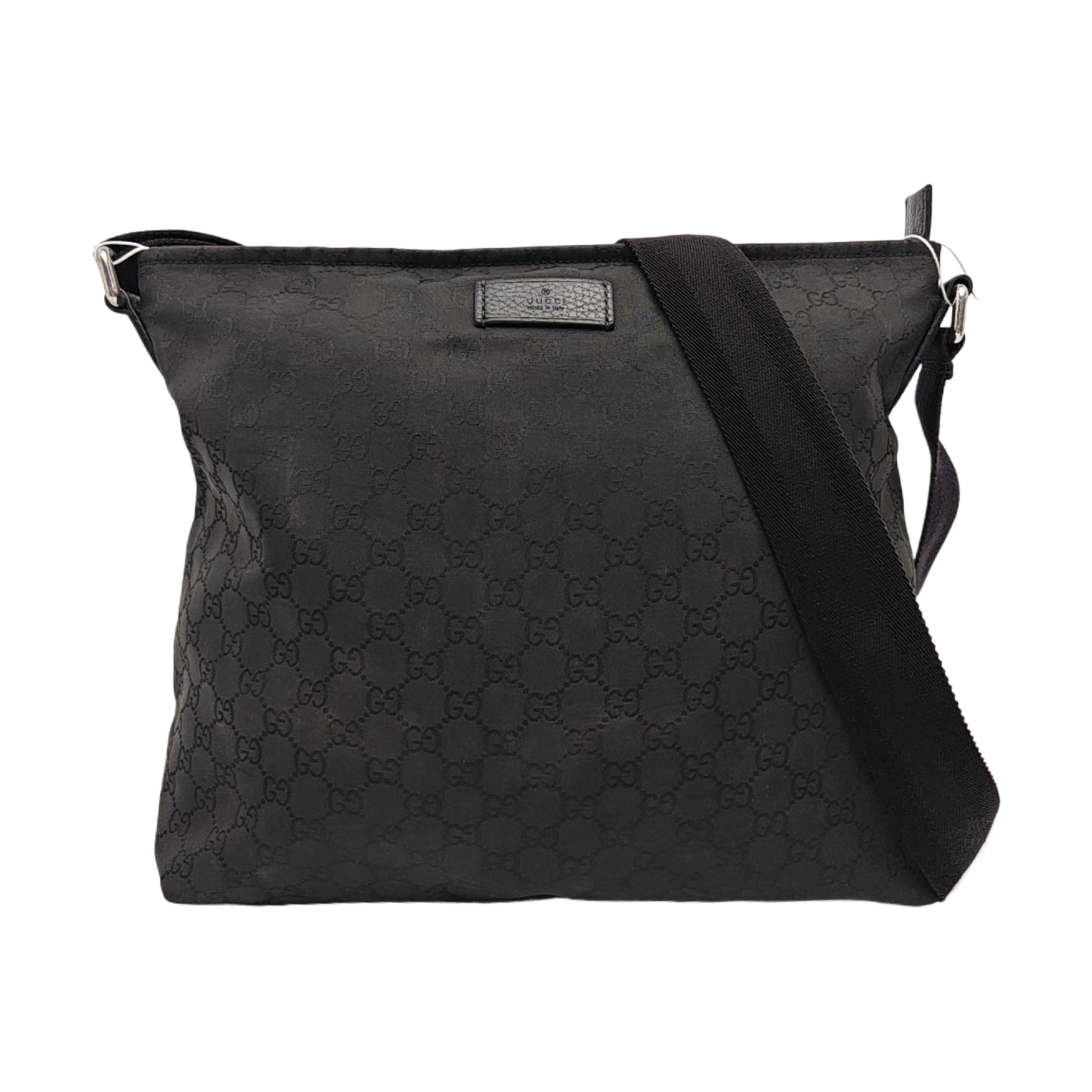 GG Supreme Monogram Nylon Black