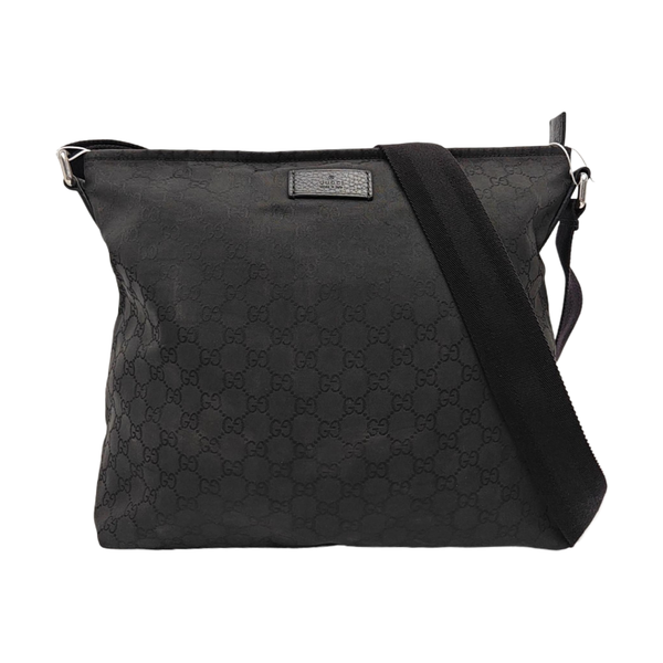 GG Supreme Monogram Nylon Black