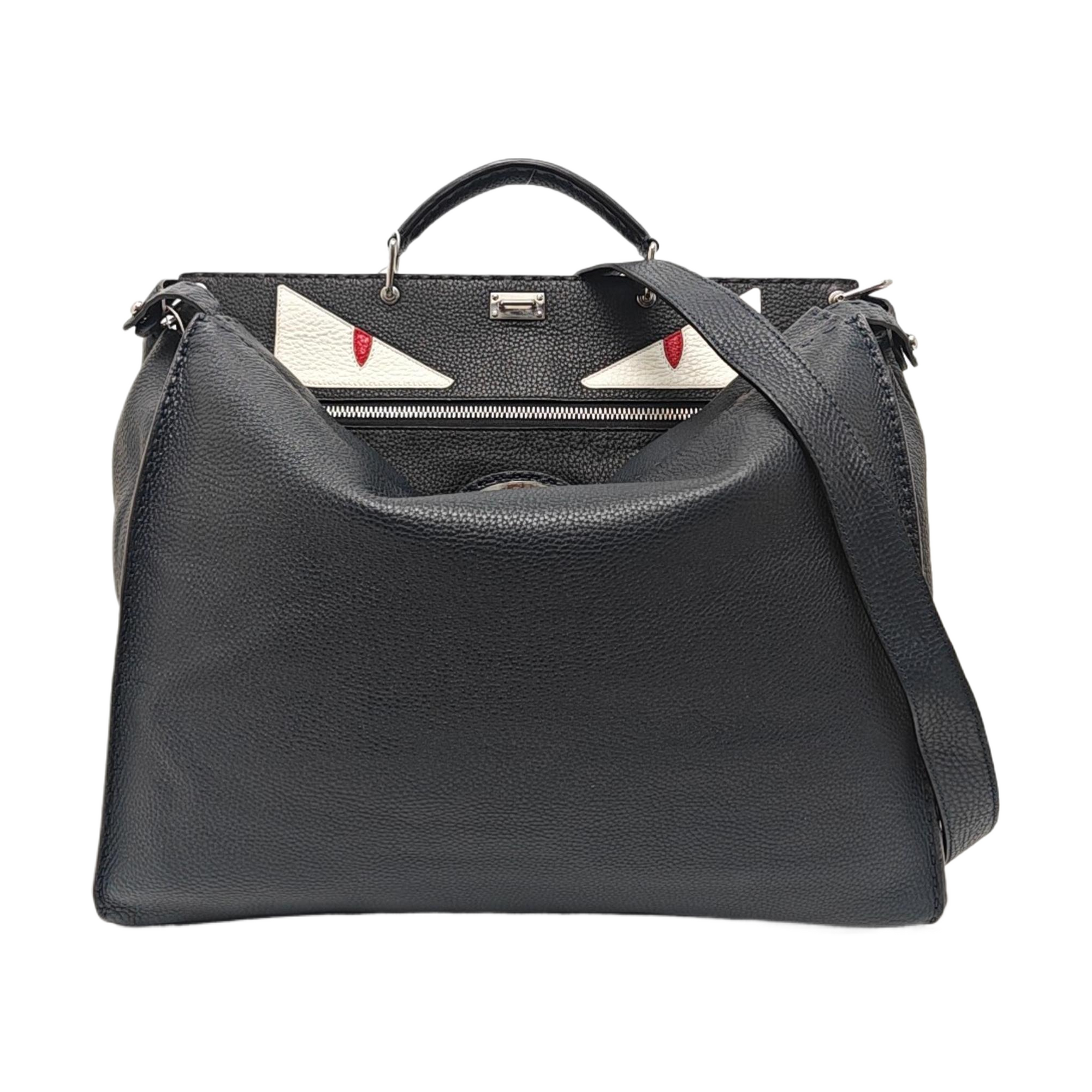 Peekaboo Large Calfskin Blue