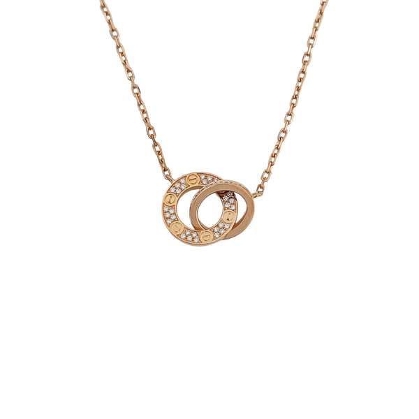 LOVE 18k Rose Gold Necklace