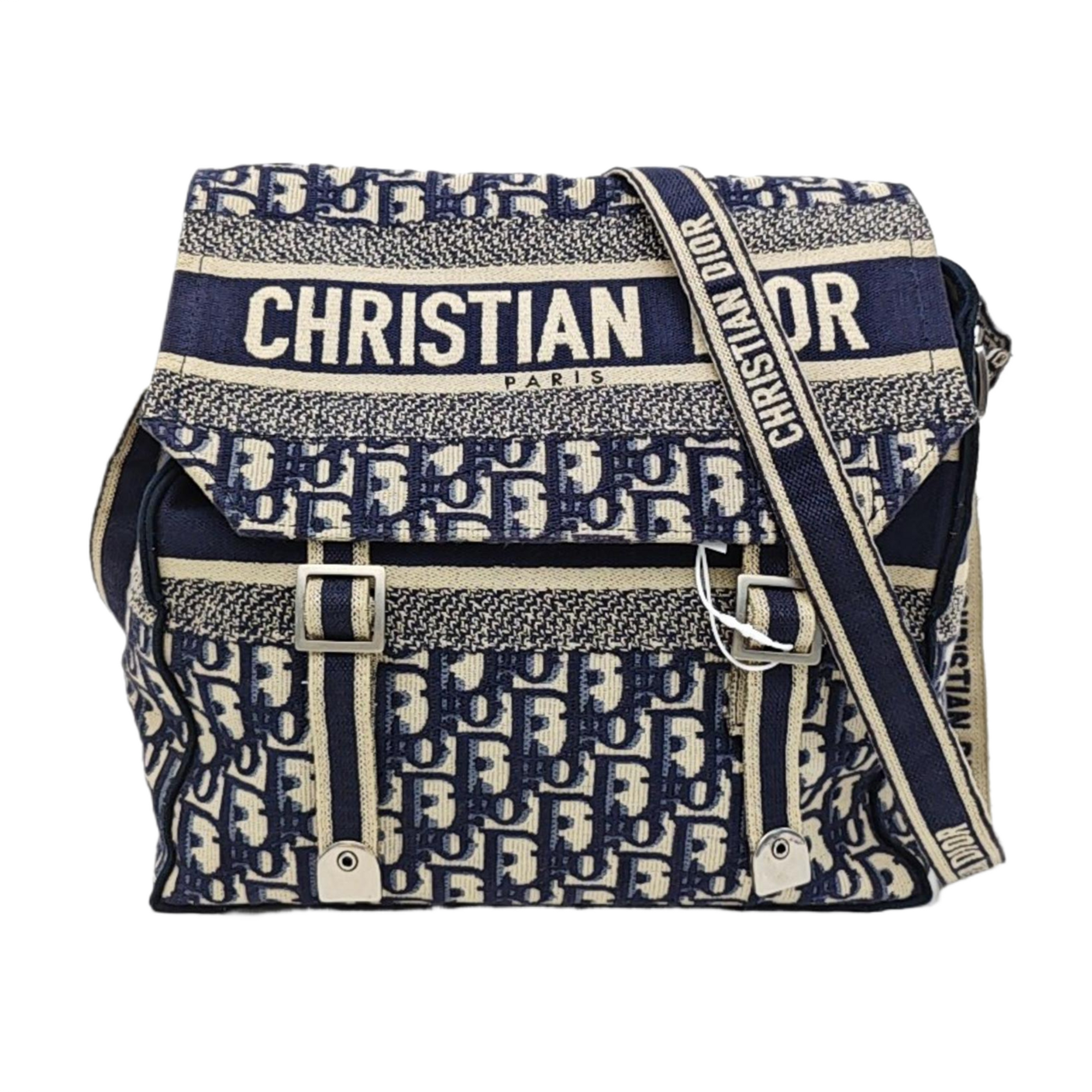 Diorcamp Oblique Canvas Blue