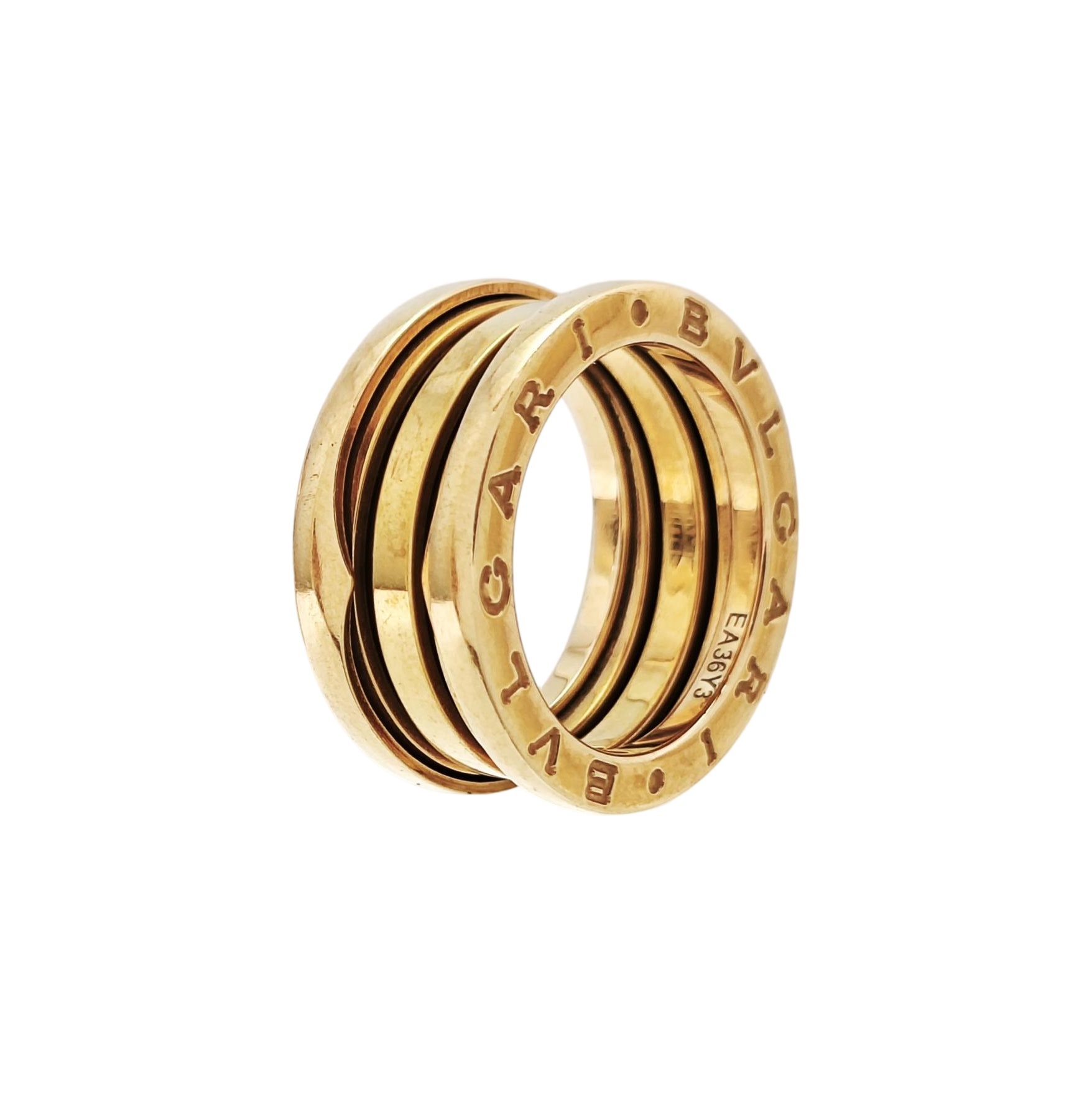B.ZERO1 18k Rose Gold Ring EU 50
