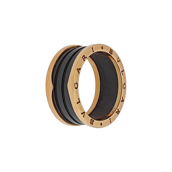 B.ZERO1 18k Rose Gold Ring EU 70