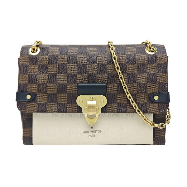 VAVIN PM Damier Ebene Coated Canvas Brown