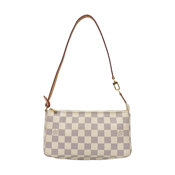 ACCESSOIRES GM Damier Azur Coated Canvas White
