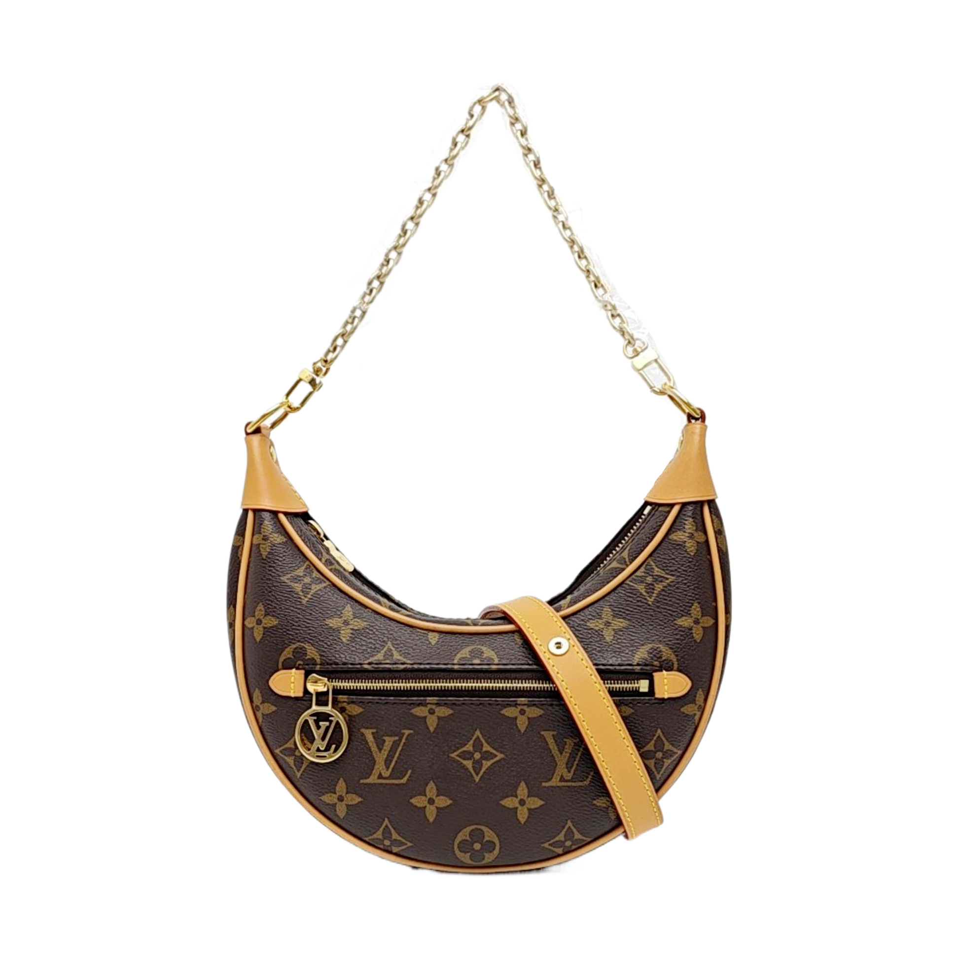 LOOP Monogram Coated Canvas Brown