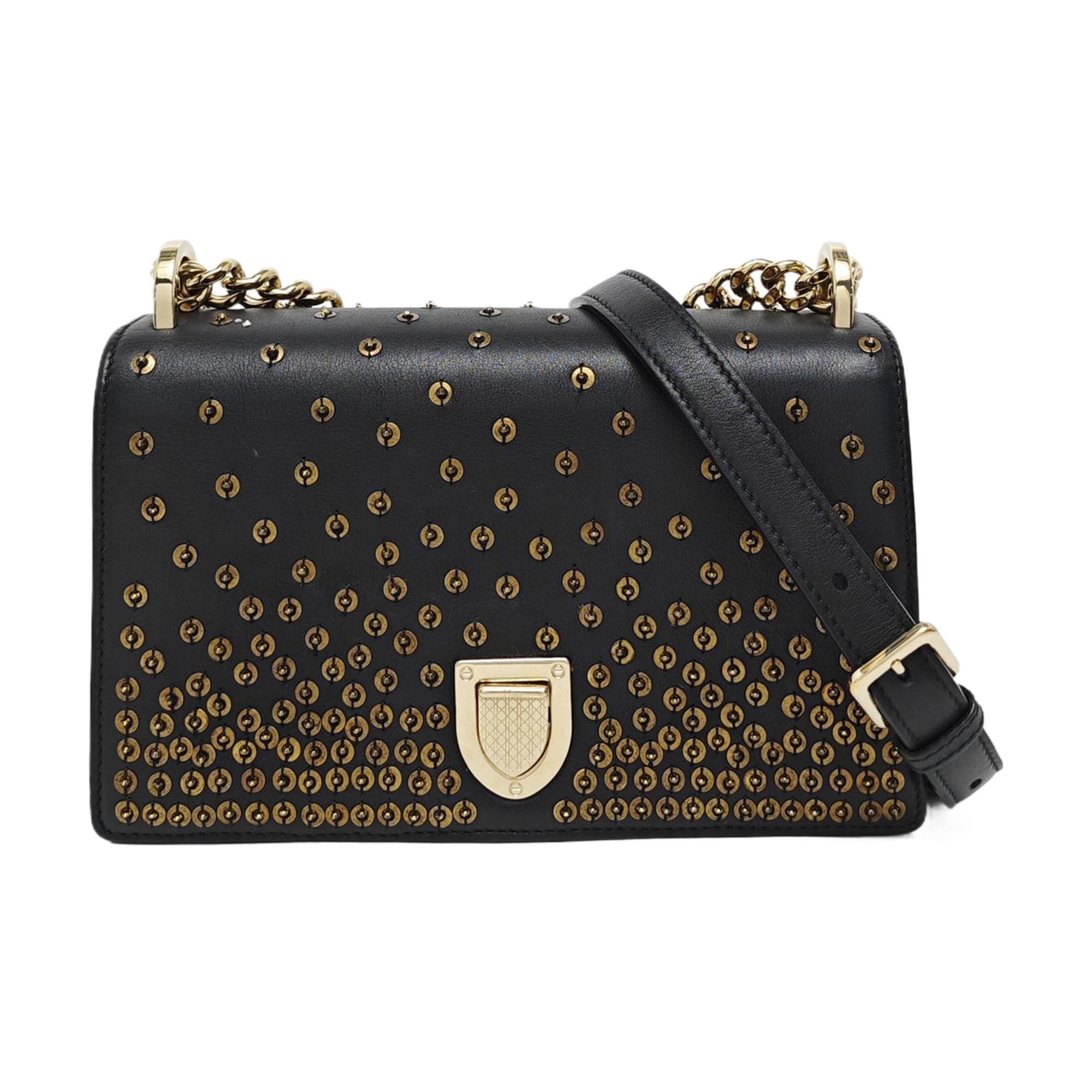 Diorama Small Lambskin Black