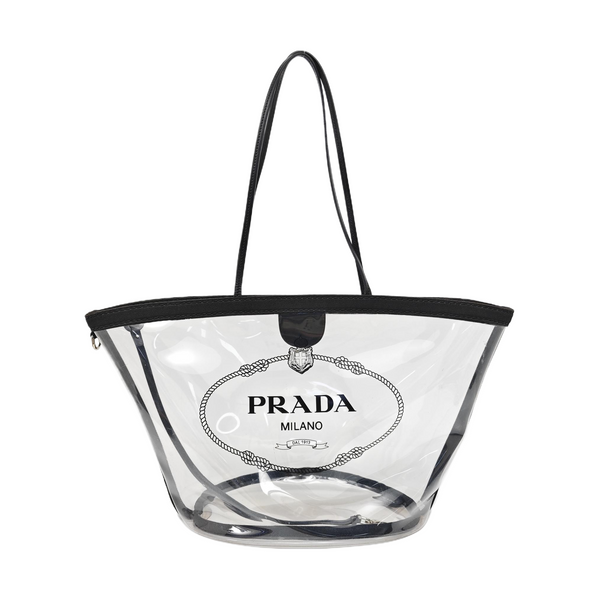 Plastic Tote Bag Clear