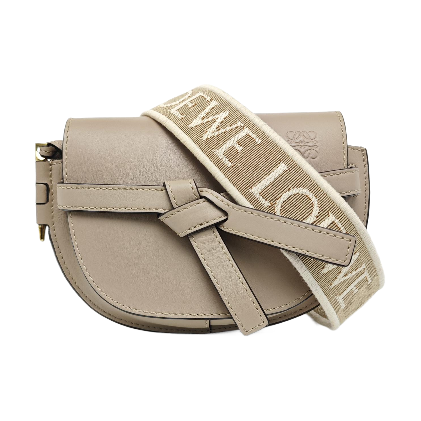 Gate Mini Calfskin Beige