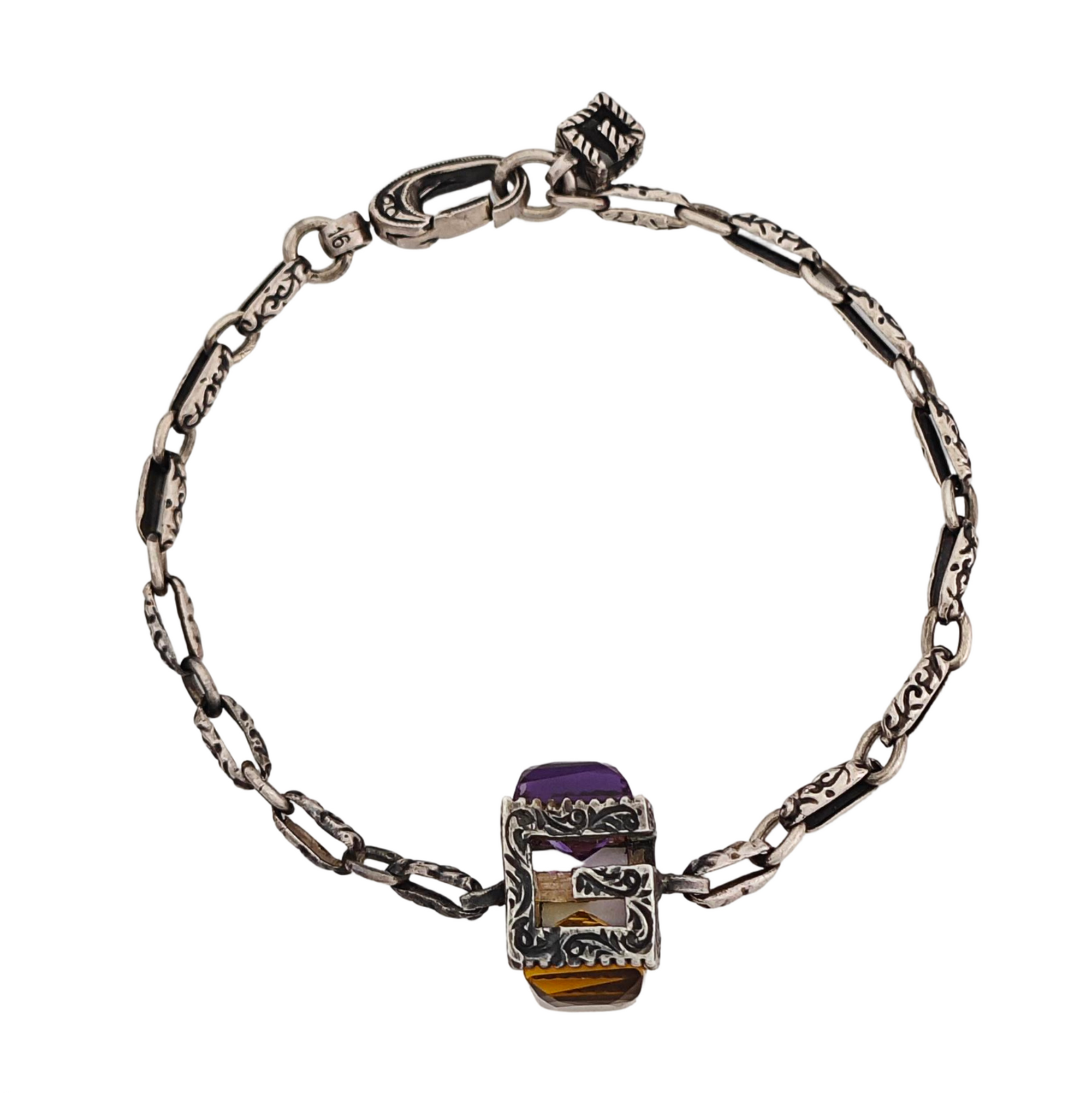Lion Head 925 Sterling Silver Bracelet