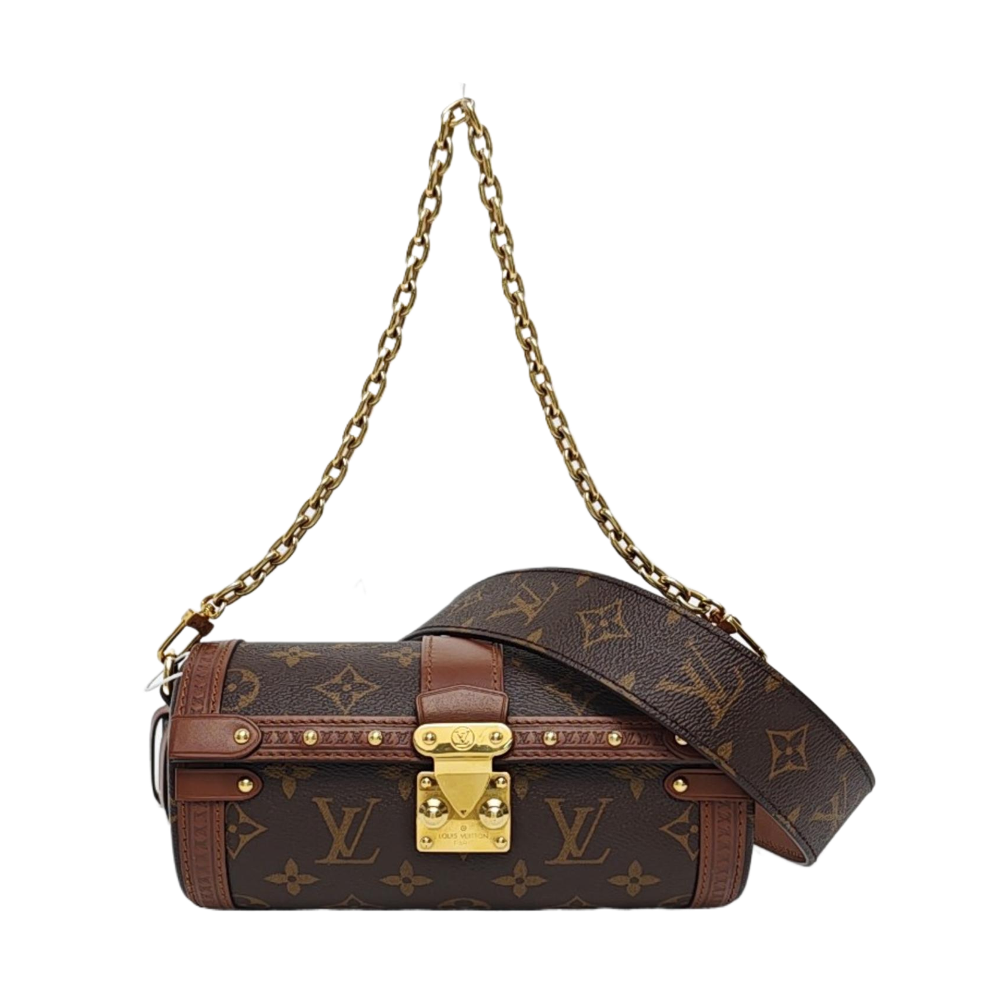 PAPILLON 19 Monogram Coated Canvas Brown