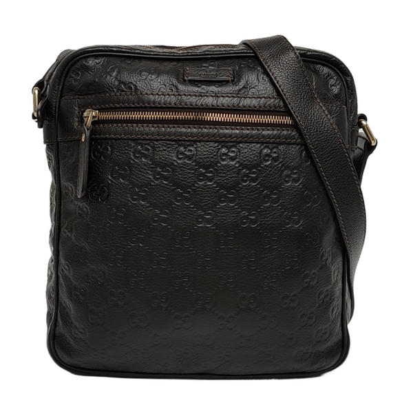 GG Imprime Monogram Calfskin Brown