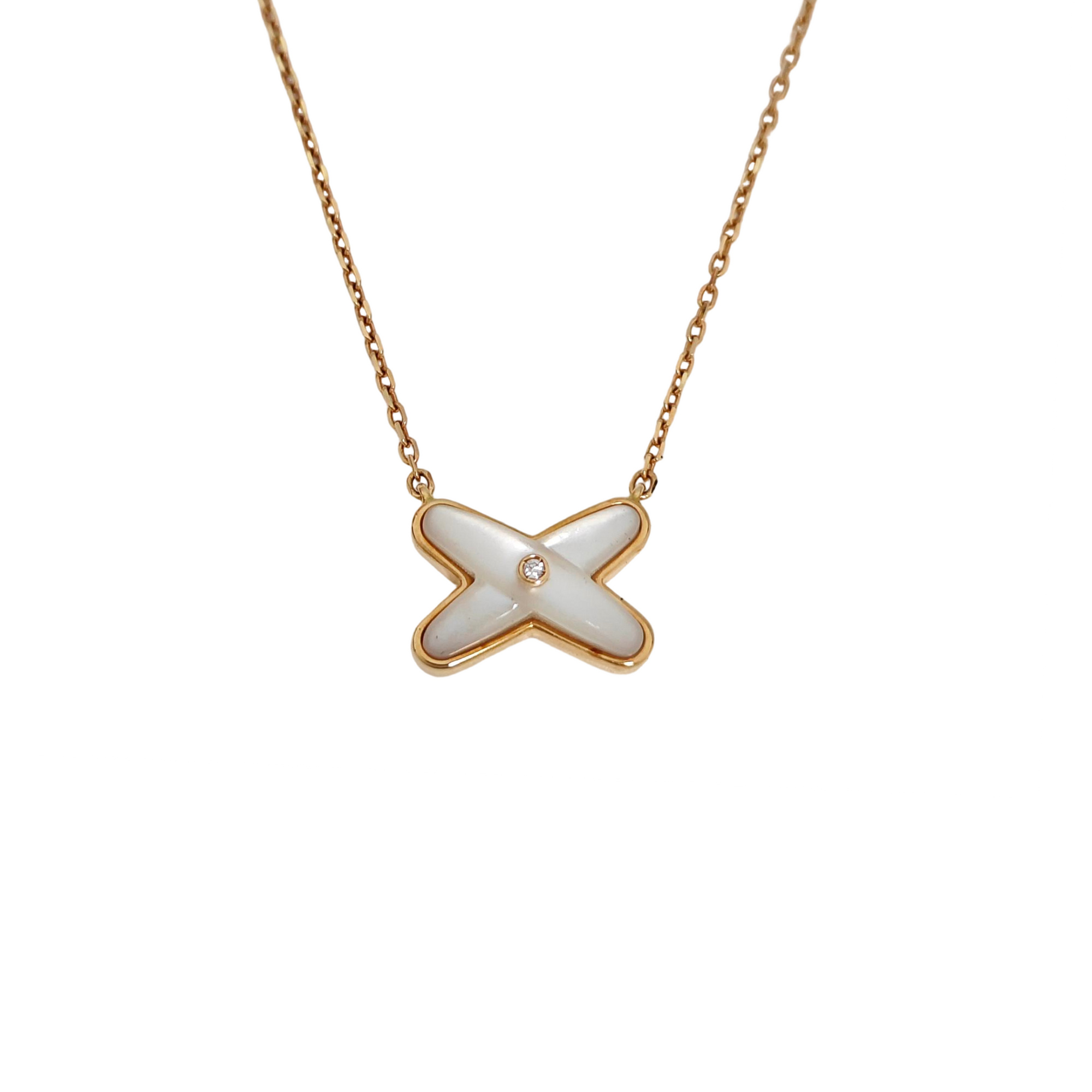Jeux De Liens 18k Gold Necklace