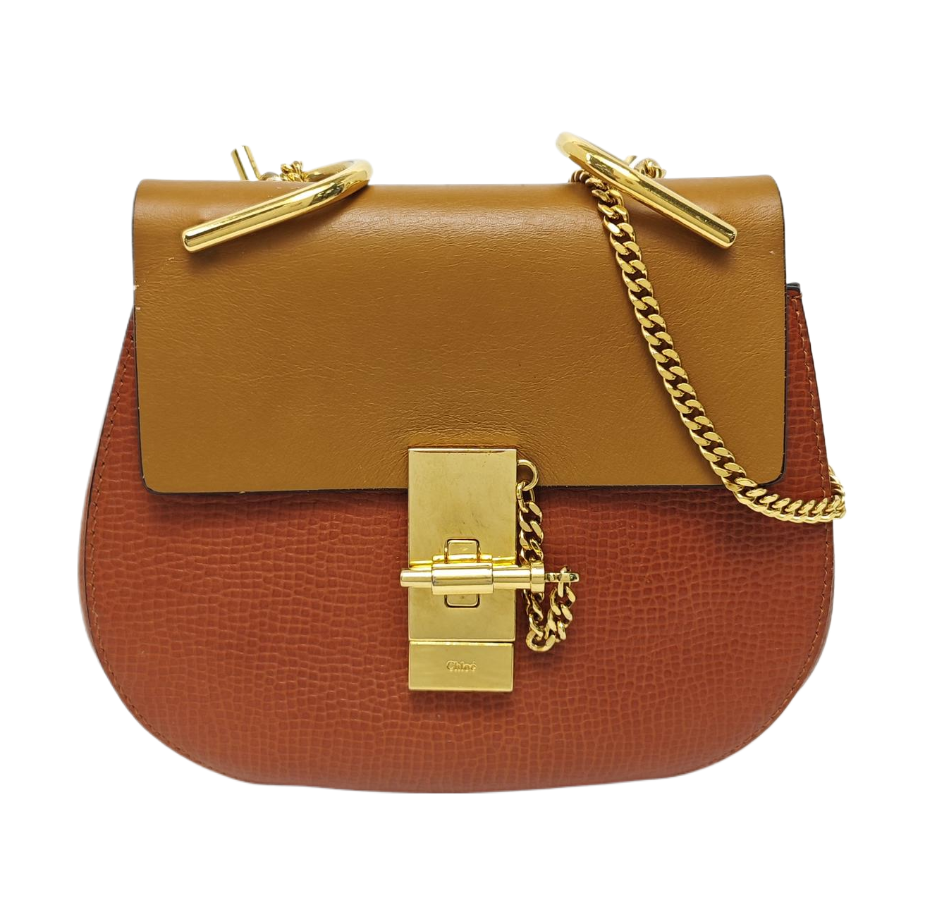 Drew Mini Calfskin Brown