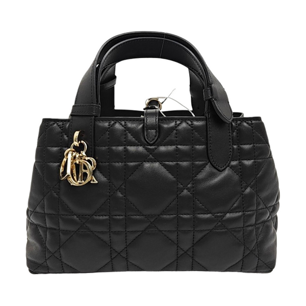 Toujours Small Cannage Calfskin Black