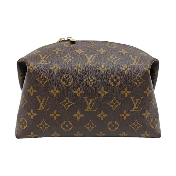 COSMETIC GM Monogram Coated Canvas Brown