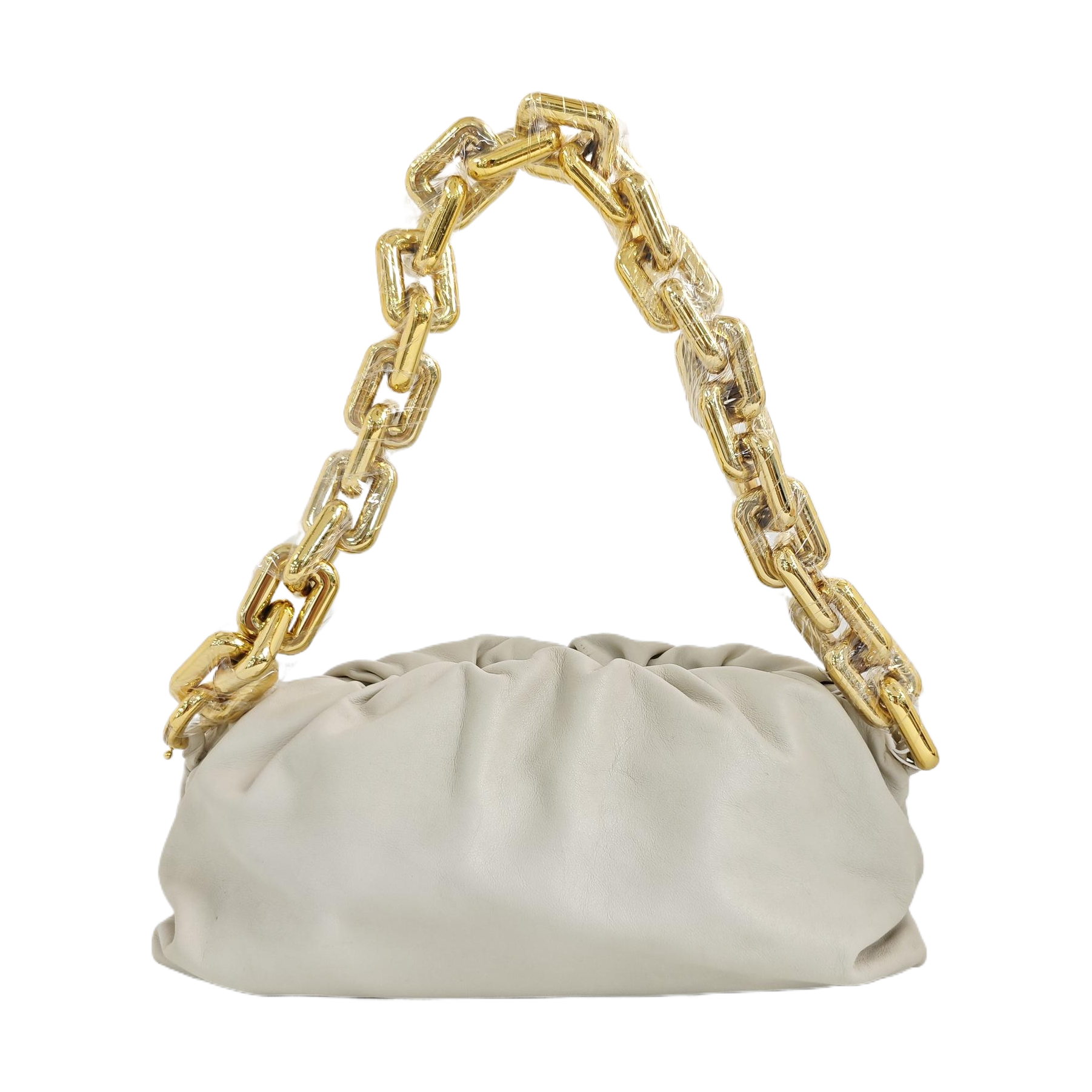 The Pouch Mini Calfskin White
