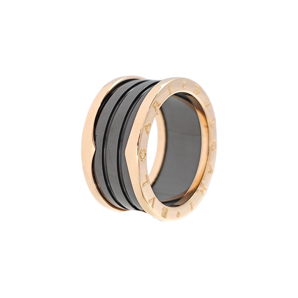 B.ZERO1 18k Rose Gold Ring EU 60