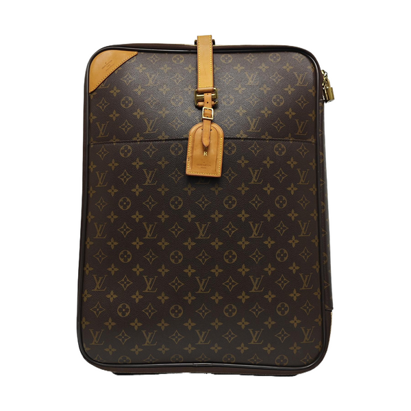 PEGASE 55 Monogram Coated Canvas Brown