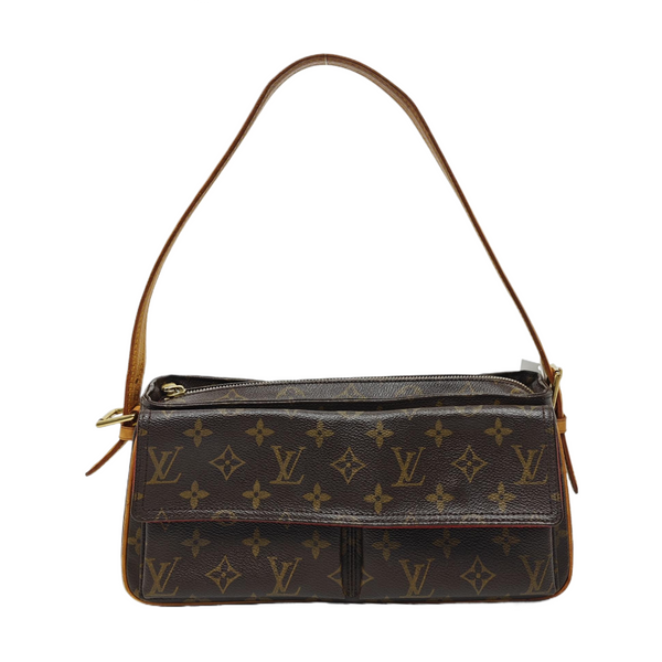 VIVA CITE Monogram Coated Canvas Brown