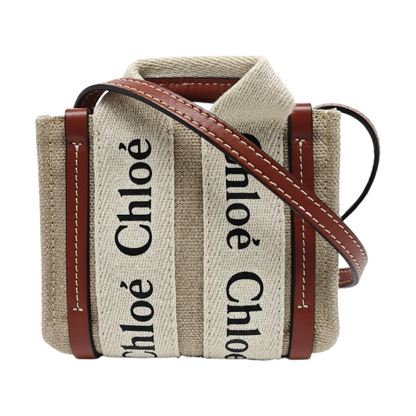 Woody Nano Canvas Beige