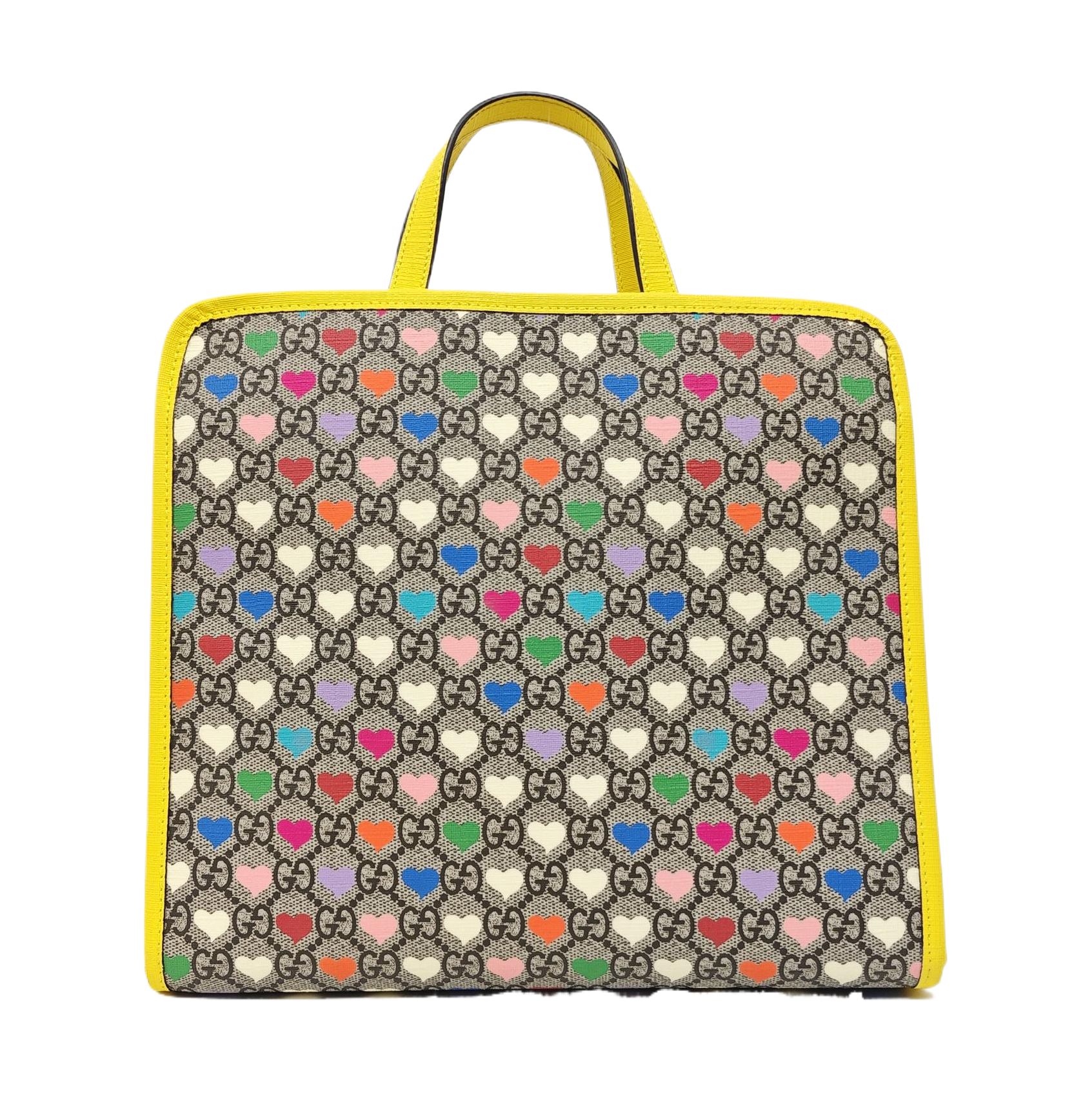 Children’s GG Bucket Monogram Coated Canvas Beige