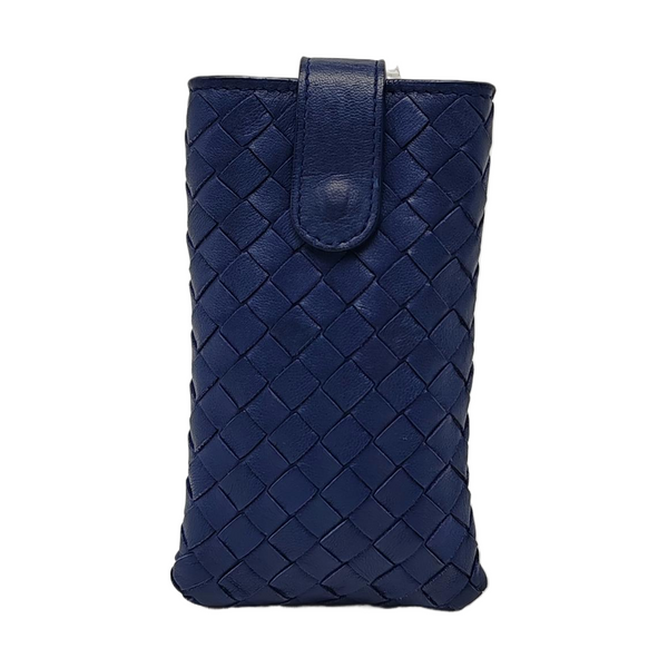 Calfskin Coin Purse Blue