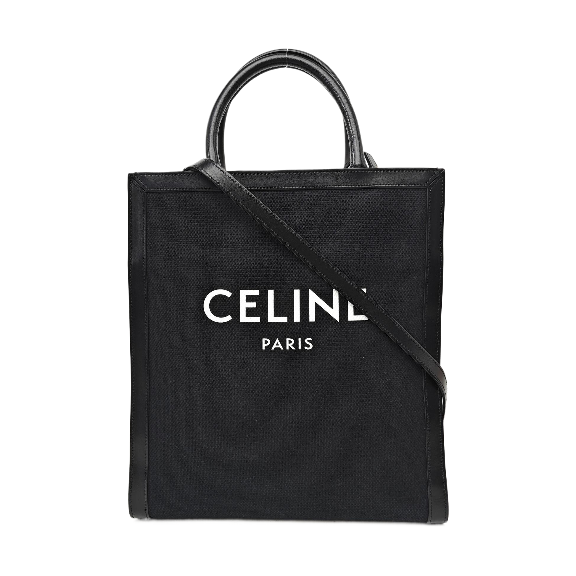 CABAS CELINE Small Canvas Black
