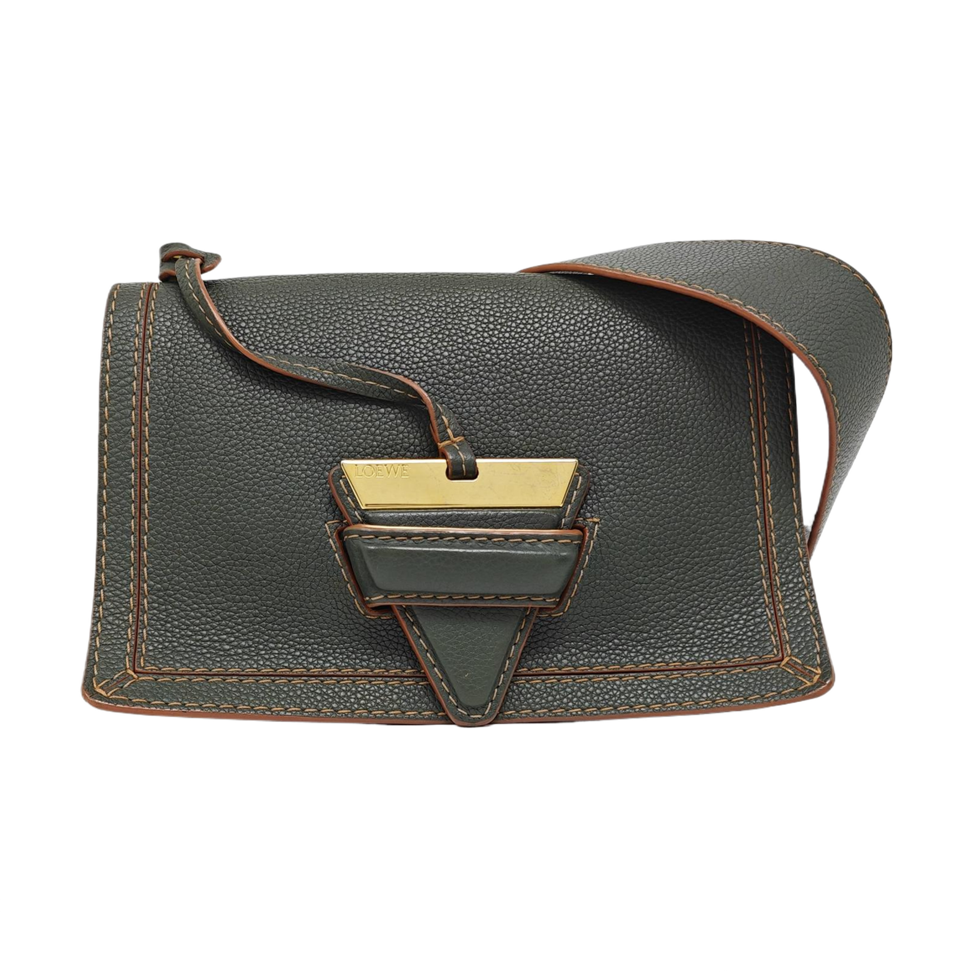 Barcelona Calfskin Green
