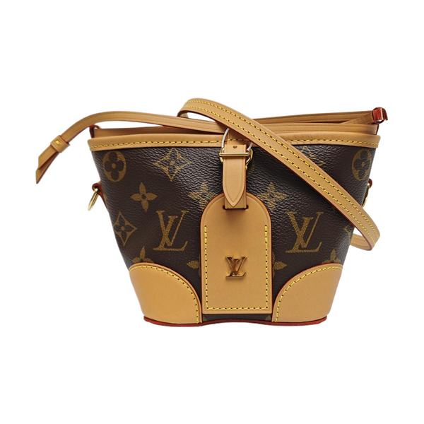 NOÉ Monogram Coated Canvas Brown