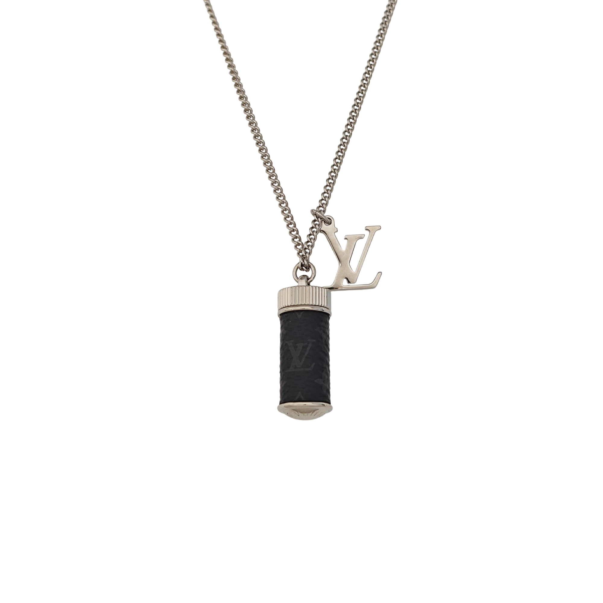 MONOGRAM ECLIPSE Metal Silver Necklace