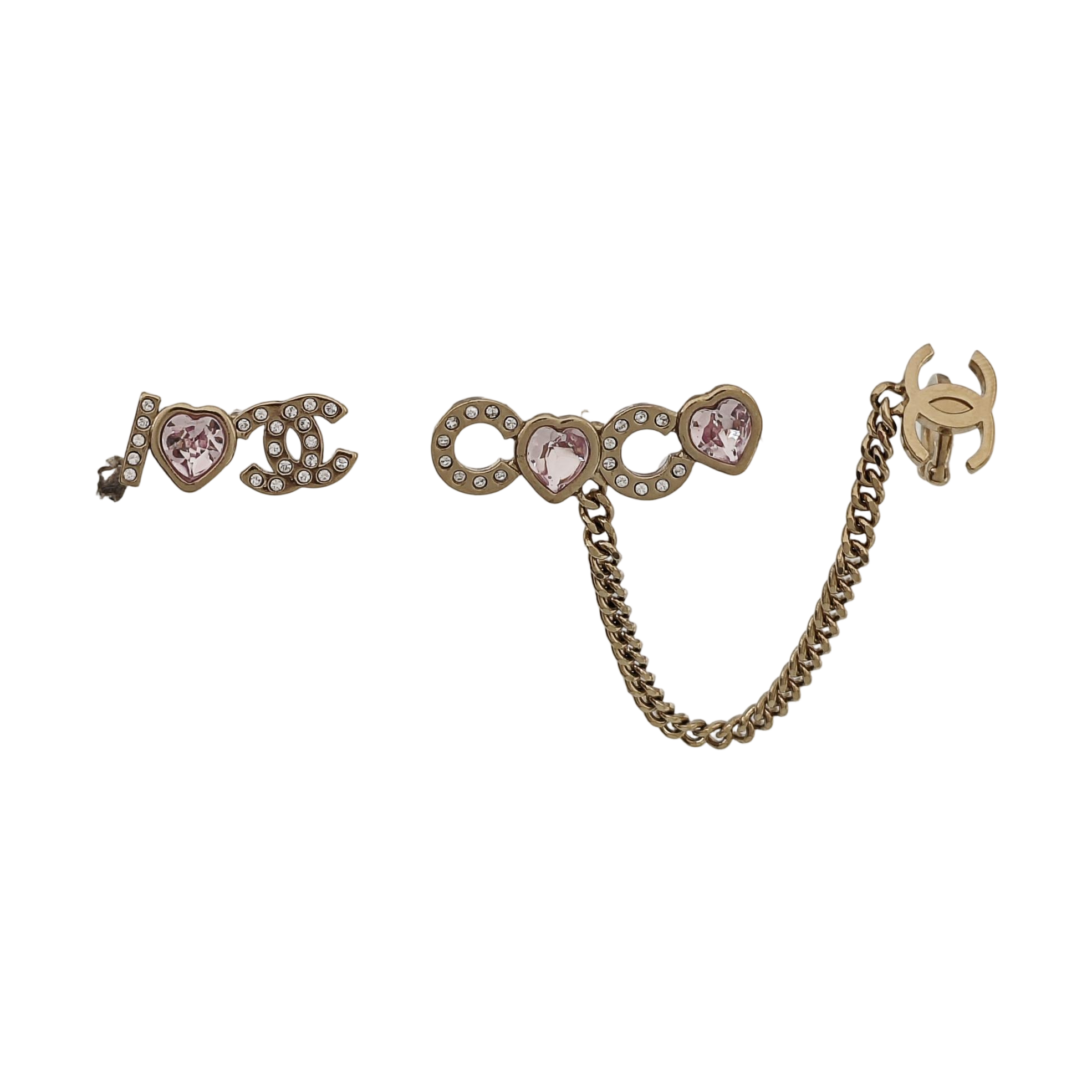 Metal Gold Stud Earrings