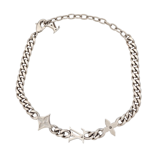 MONOGRAM Brass Silver Bracelet