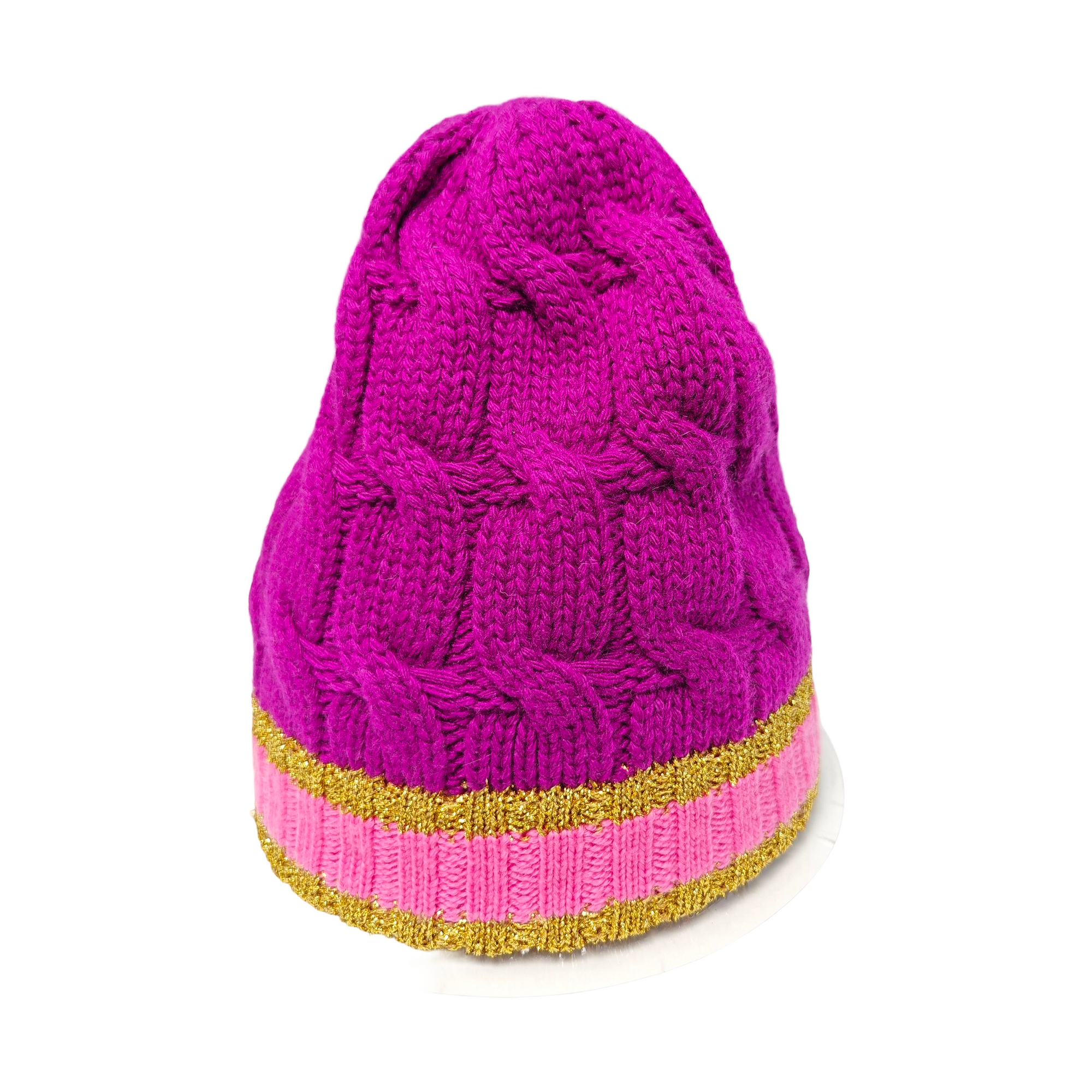 Wool Hat Purple