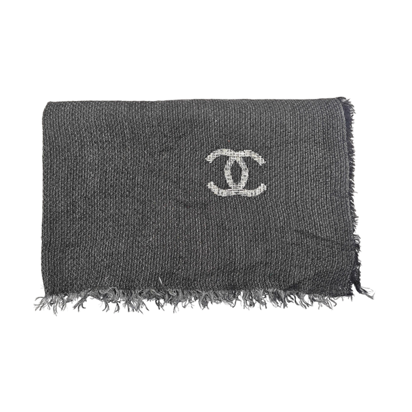 Mulberry Silk Scarf Black