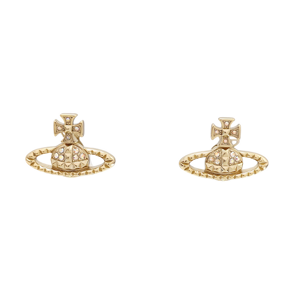 Metal Gold Stud Earrings