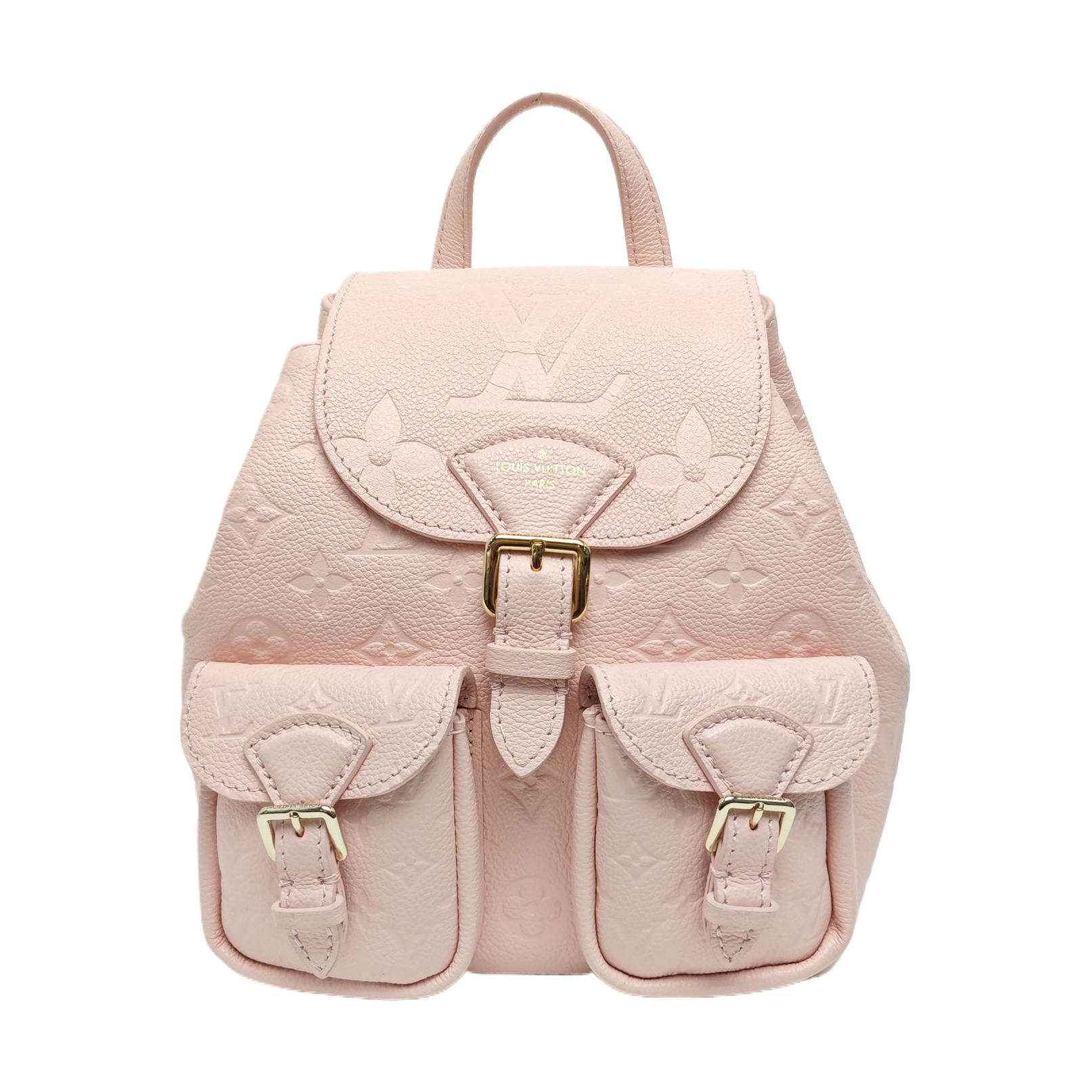 BACKUP Monogram Calfskin Pink