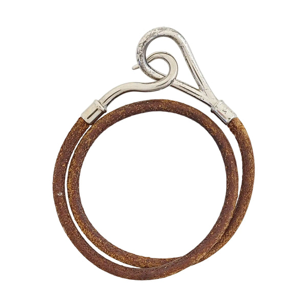 Jumbo Hook Metal Brown Bracelet