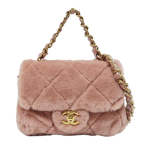 Quilted Wool Pink