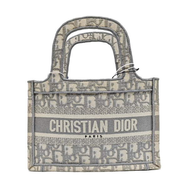 Book Tote Mini Canvas Gray