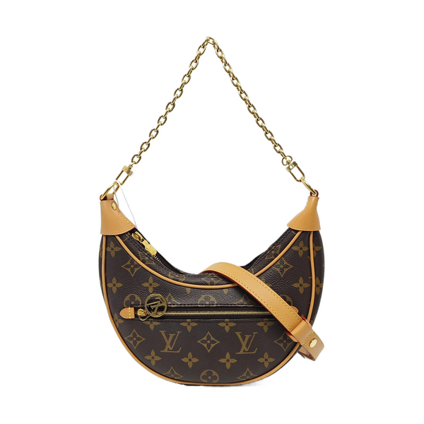 LOOP Monogram Coated Canvas Brown