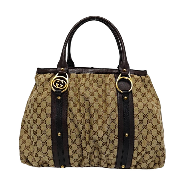 Monogram Canvas Beige