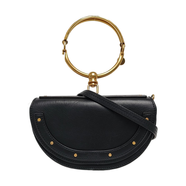 Nile Small Calfskin Black