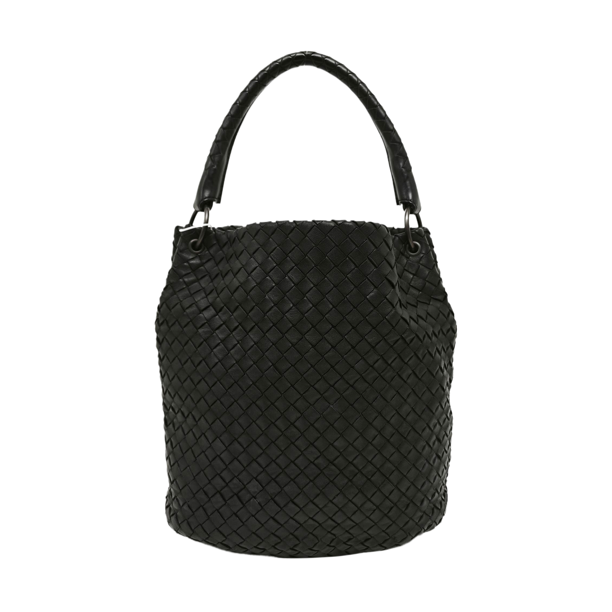 Lambskin Bucket Bag Blue