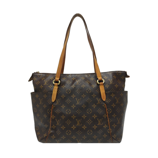 TOTALLY Monogram Coated Canvas Brown