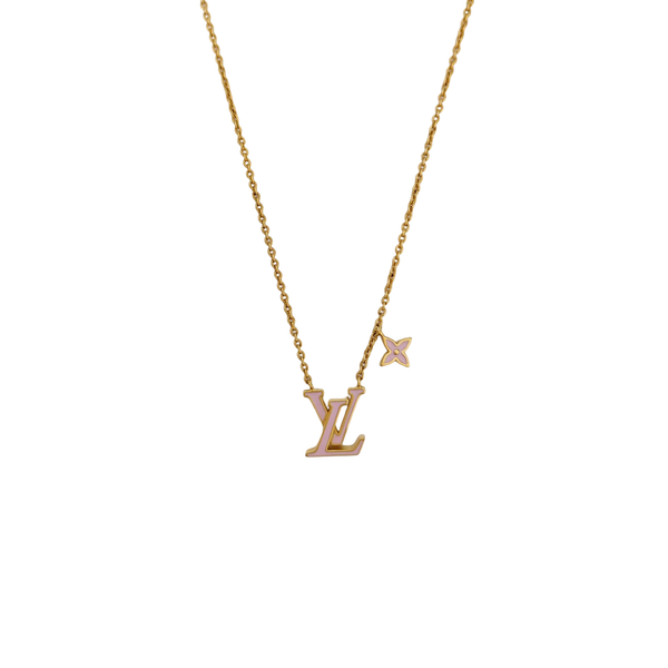 LV ICONIC Metal Gold Necklace