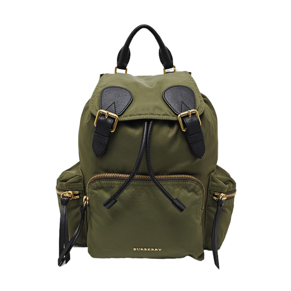 The Rucksack Medium Nylon Green