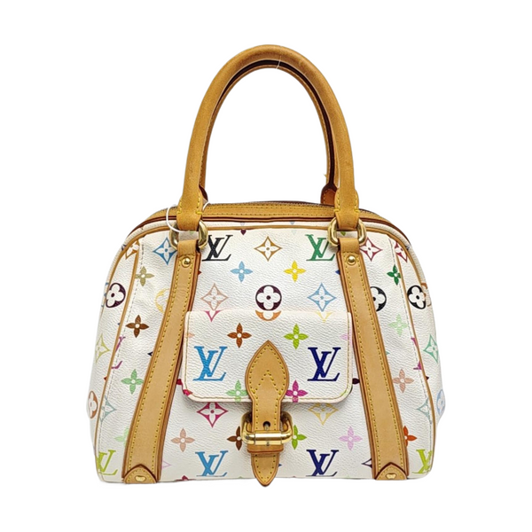 LV × TM PRISCILLA Monogram Coated Canvas White