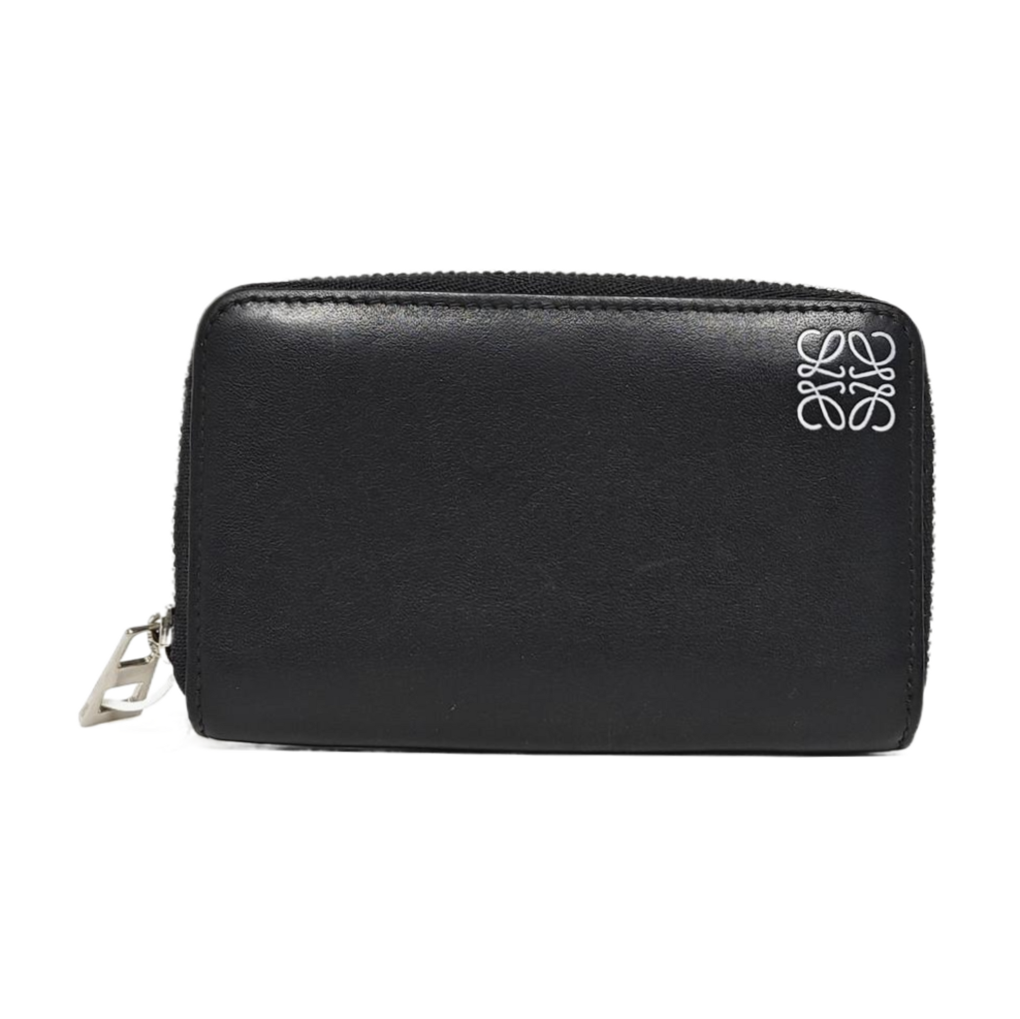 Calfskin Coin Purse Black